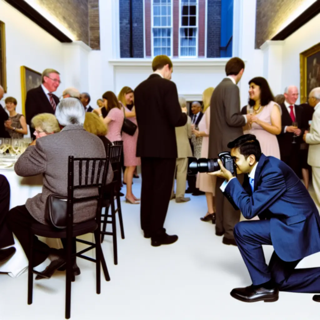 Professional photography coverage at a corporate event