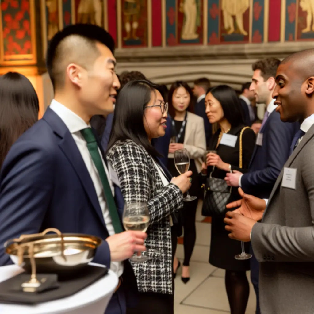 Photographer capturing a corporate event